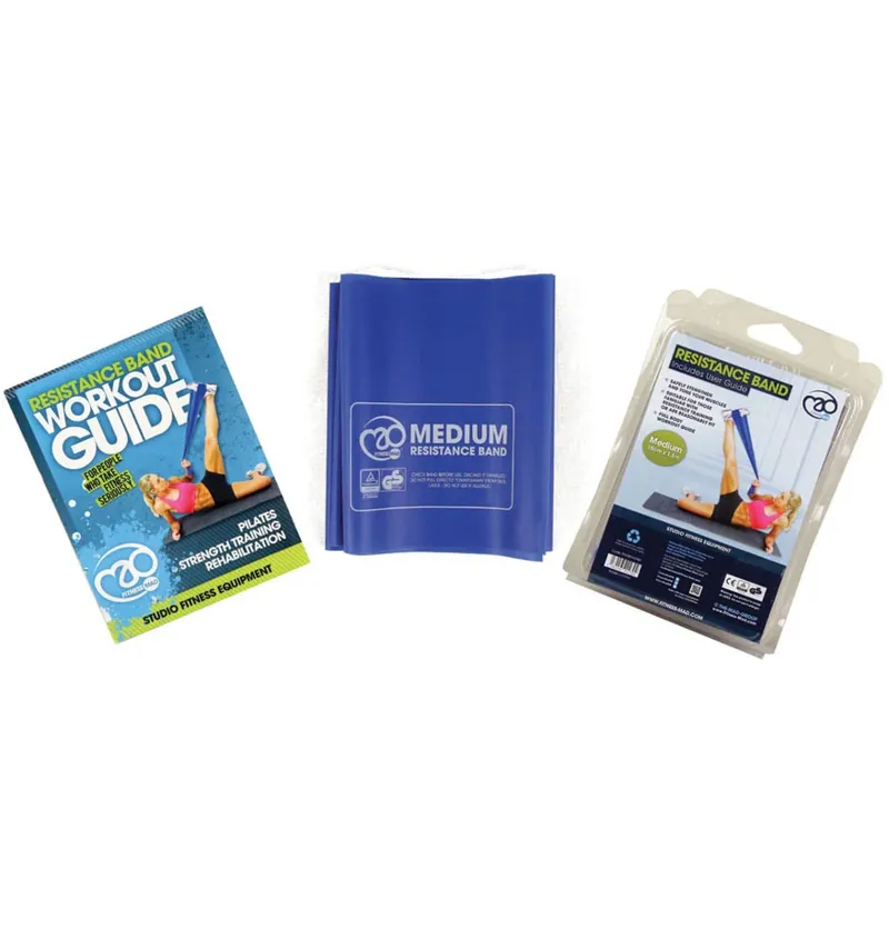 Fitness Mad Resistance Bands 15cmx1.5m and Guide-1